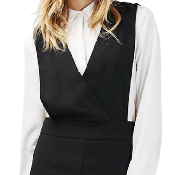 Topshop One Piece Pinafore Romper - Picture 3 of 4